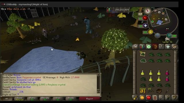 Old School Runescape - Dark Crab fishing guide + 2 hours of loot (after elite diaries). смотреть онлайн