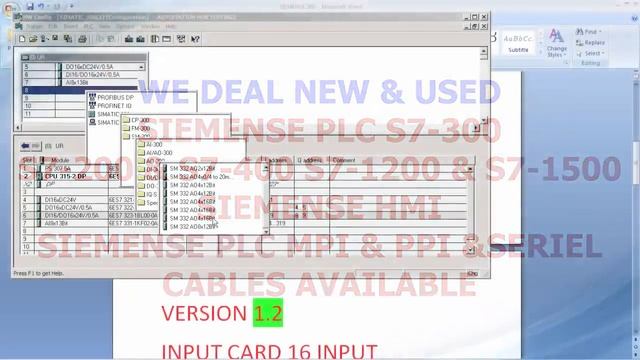 Siemense S7-300 PLC Hardware Upload and download on Samtic manger URDU HINDI LECTURE 2 смотреть онлайн