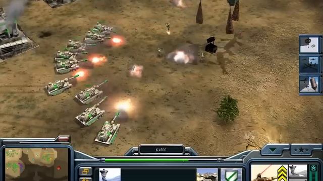 C&C Generals - 1 vs 7 Brutal Armies on Twilight Flame (USA) смотреть онлайн