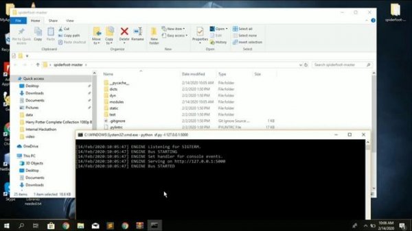 SpiderFoot | Information Gathering Tool | Windows