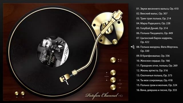 Иоганн Штраус слушать онлайн бесплатно лучшие известные композиции произведения подряд вальс музыка смотреть онлайн