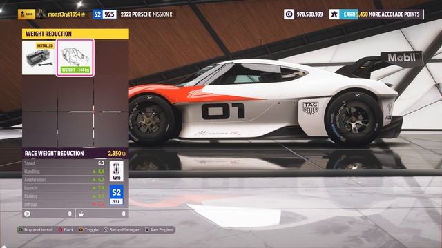 Forza Horizon 5 2022 PORSCHE MISSION R Gameplay Customization #forzahorizon5 #fh5 смотреть онлайн