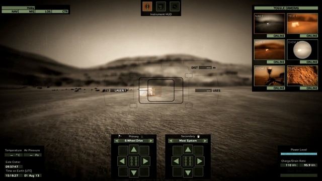 Take On Mars - Mars Rover Simulator - Gale Crater Scenario смотреть онлайн