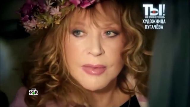 АЛЛА ПУГАЧЕВА-Рисует картины.Её пожелания Лизе и Гарри на День рождения.Лизино интервью.