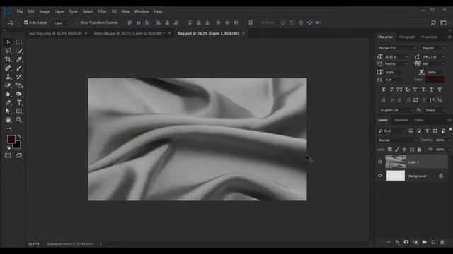 Photoshop Tutorial.Flag смотреть онлайн