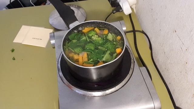 Зеленая похлебка.