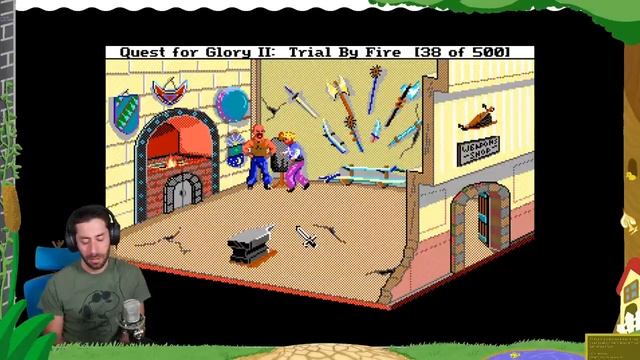 Quest for Glory II: Trial by Fire -1- Flying to NEW land! смотреть онлайн