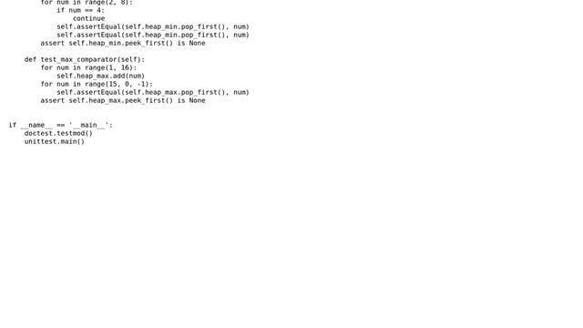 Code Review: Python 3 implementation of binary heap смотреть онлайн