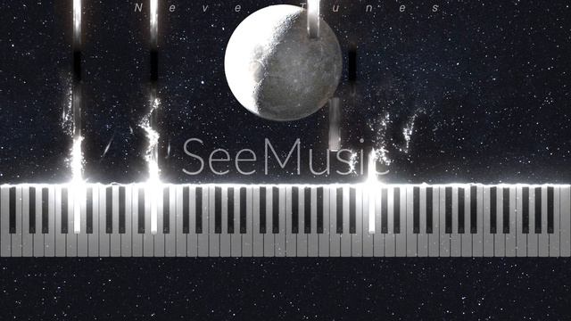Beethoven - Moonlight Sonata 1st Movement with Atmospheric Feels смотреть онлайн