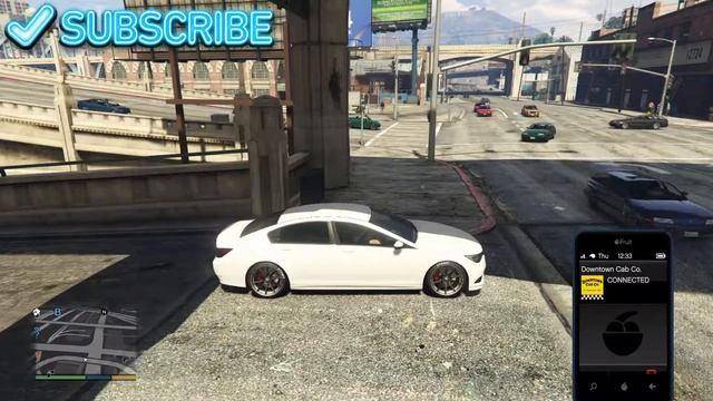 How to customize a taxi in GTA5 storymode (all consoles) смотреть онлайн
