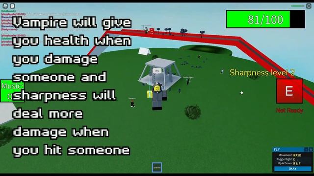 Roblox Sword Battles Enchant Sword смотреть онлайн