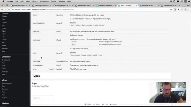 React-like UI components in Go смотреть онлайн
