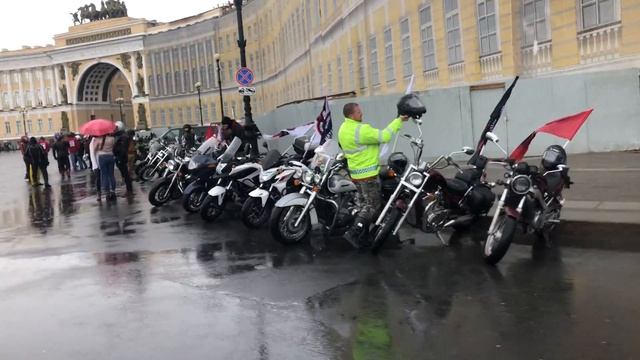 Закрытие мотосезона Санкт-Петербург 6 октября 2018. Парад байкеров №4 смотреть онлайн
