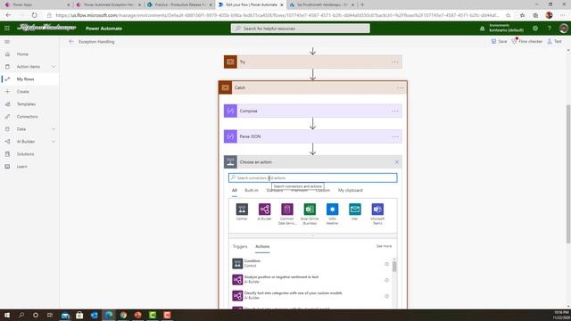 Exception Handling in Power Automate (Flow) смотреть онлайн