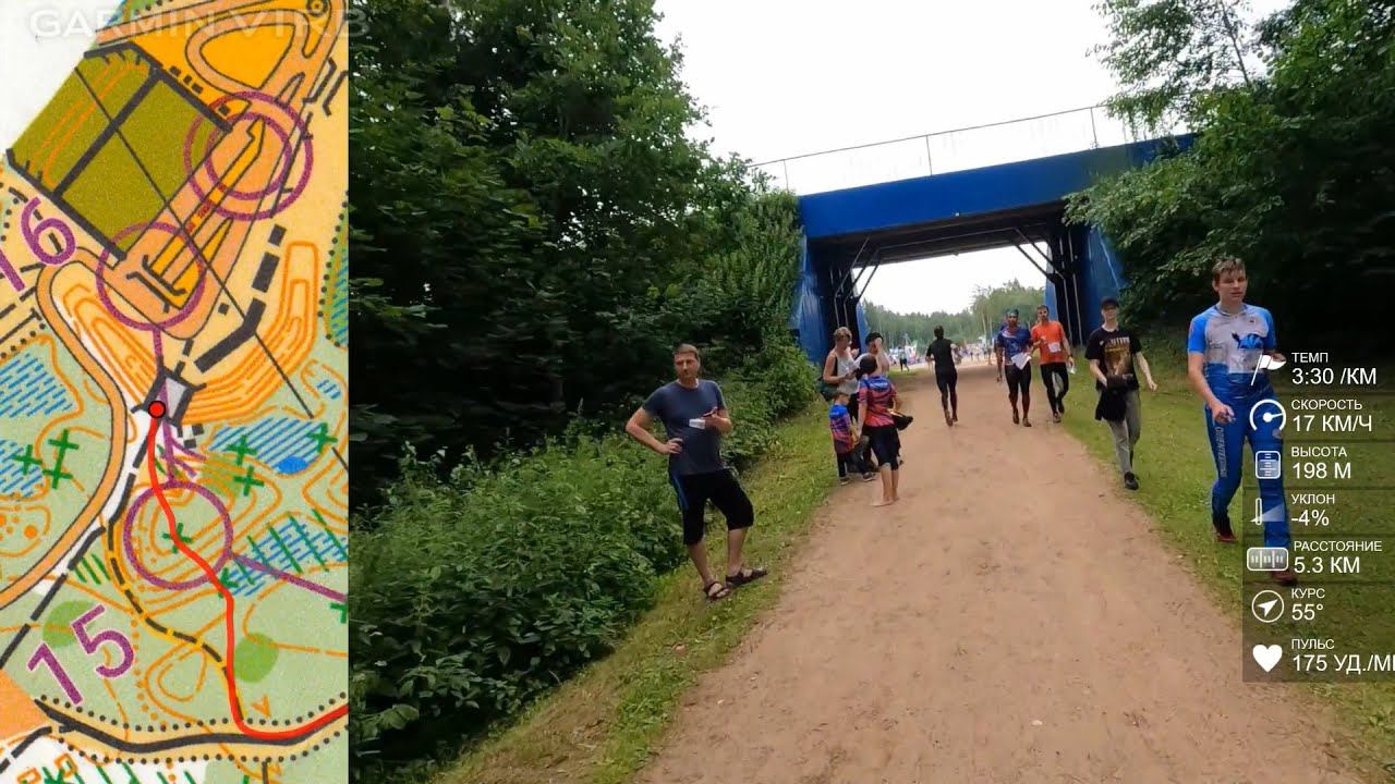 Спортивное ориентирование (headcam Orienteering) - Приз Пржевальского 2022, классика - 24.07.22