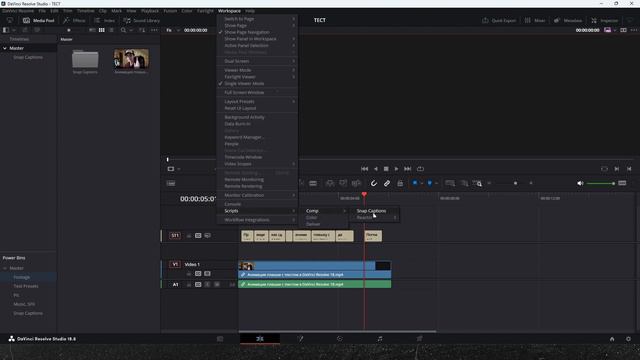 Автоматические анимированные субтитры в DaVinci Resolve 18 | Крутой плагин смотреть онлайн