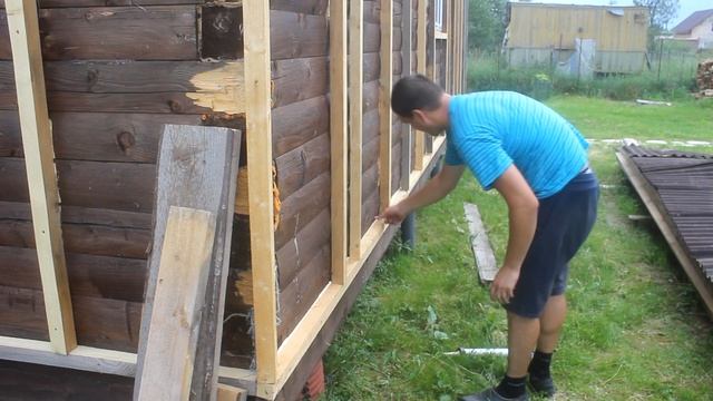 УТЕПЛЕНИЕ БРУСОВОГО ДОМА. ИЗ ПРОФИЛИРОВАННОГО БРУСА смотреть онлайн