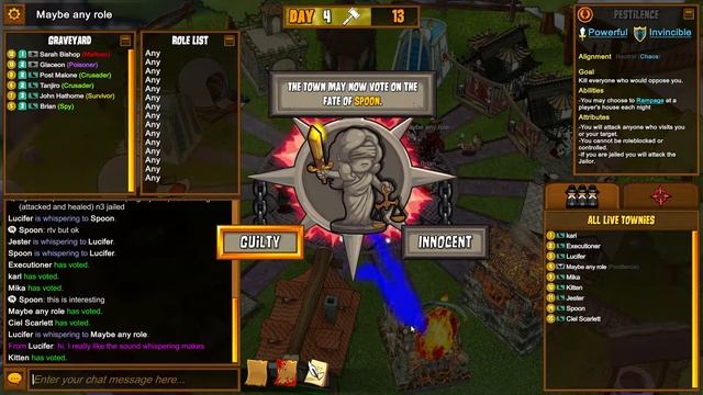 Pestilence Guardian Angel Duo! (Town of Salem) смотреть онлайн