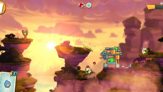 Angry birds 2,  на телефоне Galaxy A50, геймплей