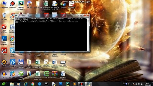 Pythonni yuklash va 1-dasturni yaratish смотреть онлайн