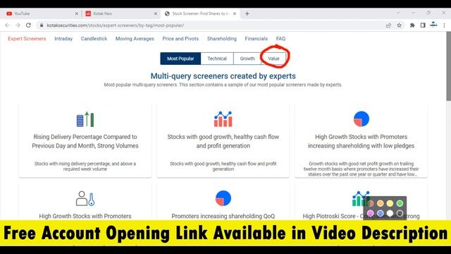 Benjamin Graham Value Stock Screener in Free !! #stockscreener смотреть онлайн