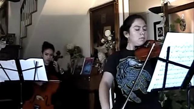 Meditation de Thais. Violin & cello duet. Desiree & Dominque Negrette. 3-29-2015 смотреть онлайн