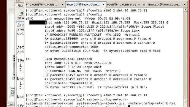 Redhat Enterprise linux 5 Network Config-Part3 смотреть онлайн