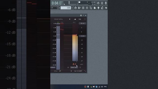 Как включить боковую панель LUFS Fabfiltr Pro-L2 ?