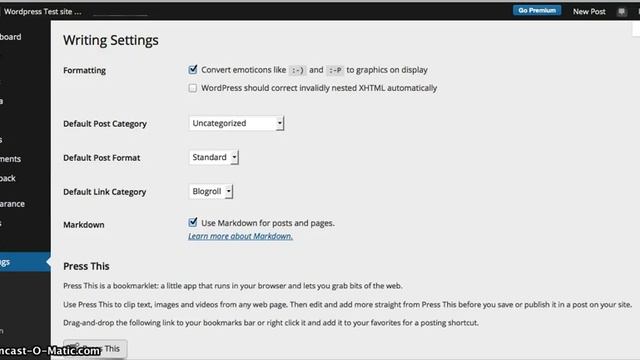 Linking posts to pages using the category feature in a custom menu setting for WordPress смотреть онлайн