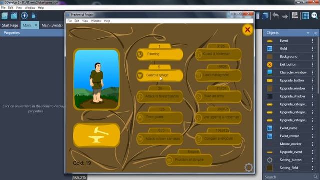 My clicker game in development смотреть онлайн