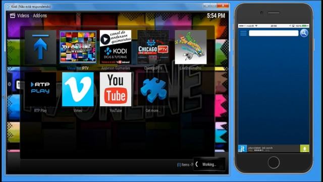 Kodi + IPTV Manager смотреть онлайн