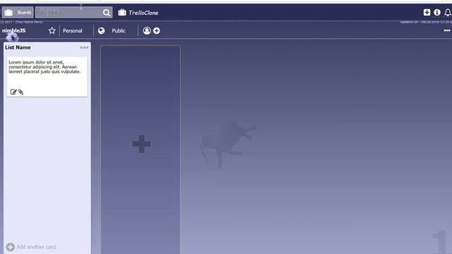 Nimblev5 - Trello prototype смотреть онлайн