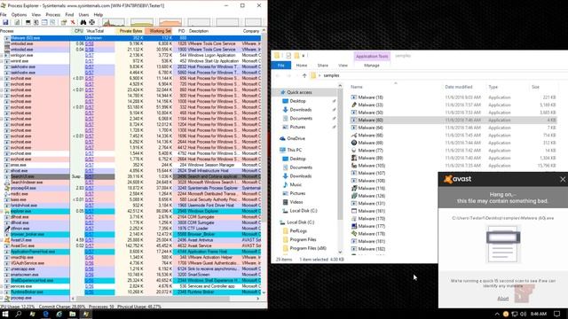 Avast FREE Antivirus 12 4 BETA Prevention And Detection Test