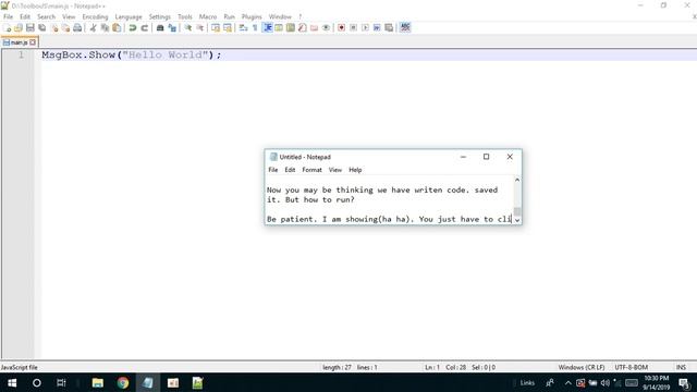 ToolboxJS Tutorial 1 - An introduction to use Javascript for building GUI application смотреть онлайн