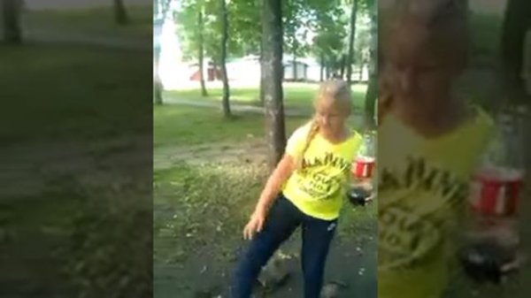 Коко кола+Ментос!!! Челлендж