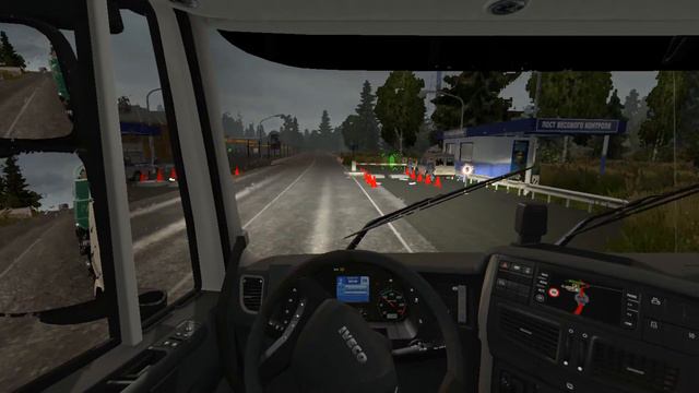 ETS 2 ● Суровая Россия "Байкал р3. На Магадан смотреть онлайн