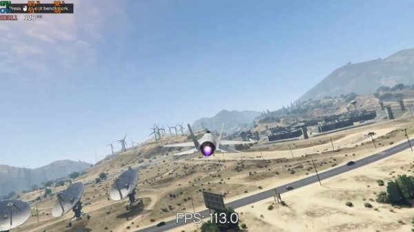 GTA 5 Benchmark rx 580 8gb+Ryzen 5 1600 1080p