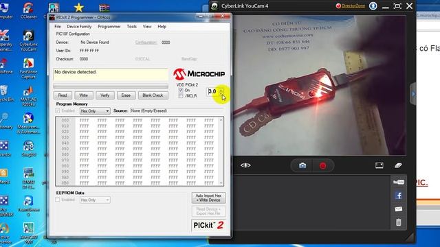 Hướng dẫn sử dụng mạch nạp Pickit2 nạp chương trình cho vi điều khiển PIC - www.codientuvina.com смотреть онлайн
