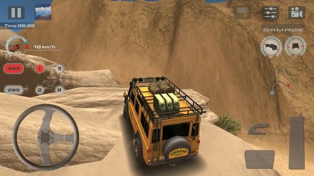 OffRoad Drive In Desert 2022 - Toyota SUV & LandRover Sim - Android Gameplay смотреть онлайн