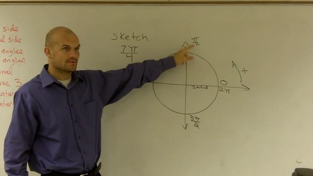 Sketch the Angle in Radians in Standard Position смотреть онлайн