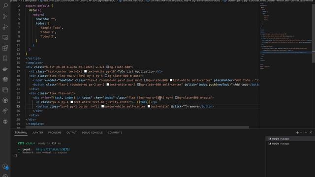 List application in VueJs | part 3 | #vuejs3 #vuejs #tailwindcss смотреть онлайн