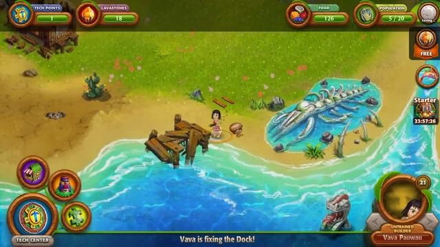 Virtual Villagers Origins 2 Puzzle 2 Fix the Dock смотреть онлайн