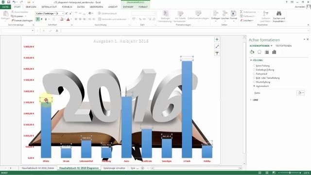 Excel Tipps und Tricks #73 Diagramm-Hintergrund: Eigene Grafik verwenden смотреть онлайн