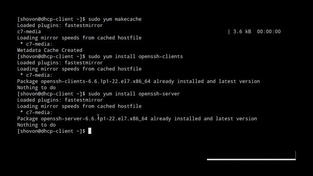 02.2. Installing sftp on RHEL or CentOS 7 смотреть онлайн
