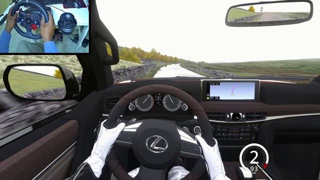 Lexus LX570 2023 - Assetto Corsa | Steering Wheel + Shifter Part 3 | Gameplay