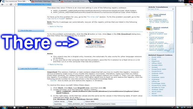 How to fix App Data / Error 1606 Problem (THIS ACTUALLY WORKS!) смотреть онлайн