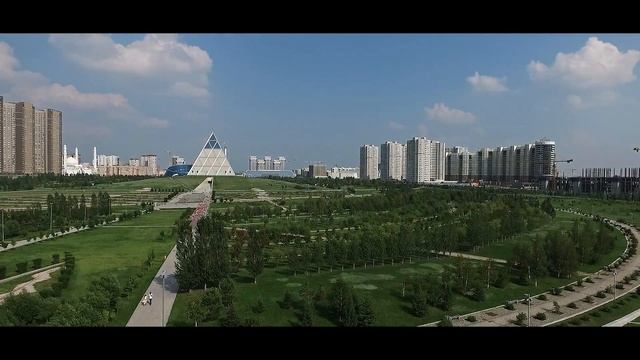 Квадрокоптер. Астана. Пирамида смотреть онлайн