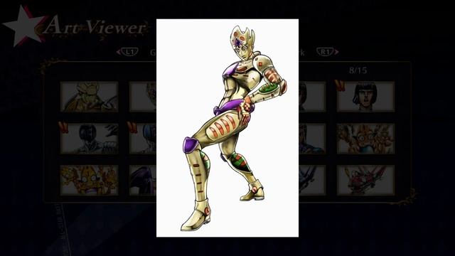 All Characters Concept/Sketch Art-JoJo's Bizarre Adventure All-Star Battle R смотреть онлайн