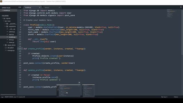 Introduction to Django Signals | Django (3.0) Crash Course Tutorials (pt 18) смотреть онлайн
