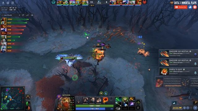 Batrider Off Lane | Wisper Pos 3 Bat Play | 7.32c | BEASTCOAST Vs HOKORI | TI 2022 Lower Bracket R1